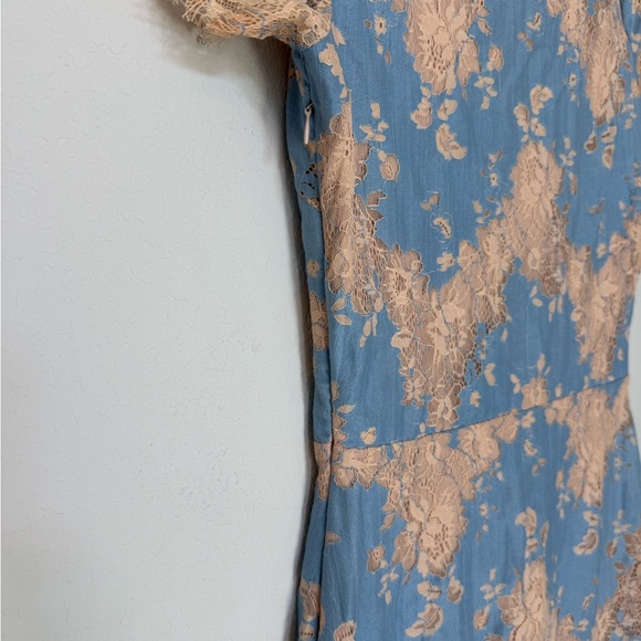 NWT Storia Aries Lace Mesh Mini Dress - Picture 10 of 14